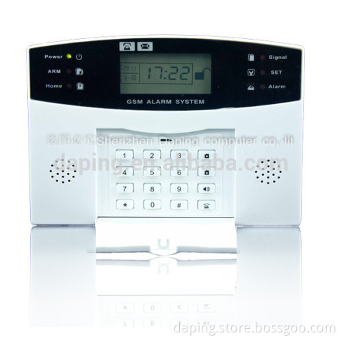 PSTN Home/Business Wireless Security Alarm Systems with Autodialer, 8-zone intelligent alarm system